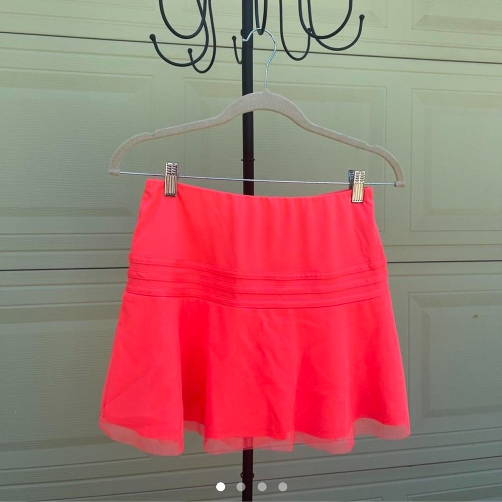 Neon Pink Tennis Skirt